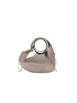 Heart-shaped Evening Shoulder Bag