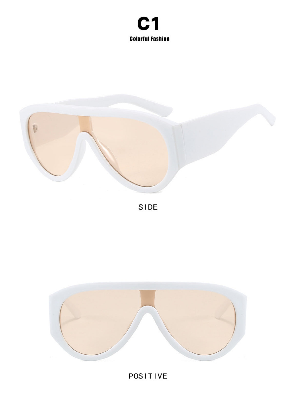 Full-rimmed Aviator Sunglasses