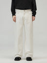 Vintage-Hose, schlicht und gerade geschnitten