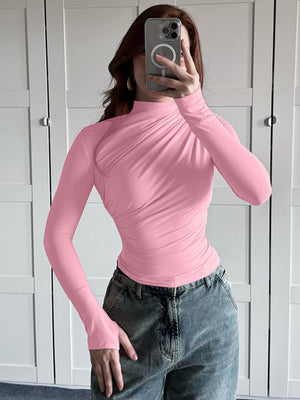 Liber Autumn Women's Pleated T-shirts