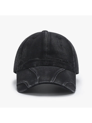 Denim Distressed Washed Shade Baseball Caps