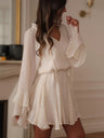 Liber Spring Women's Solid Color Solid Color Mini&Short Dresses