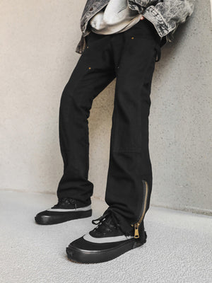 Suede Color-blocked Sneakers