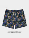 Printed Loose-fit Quick-drying Beach Shorts
