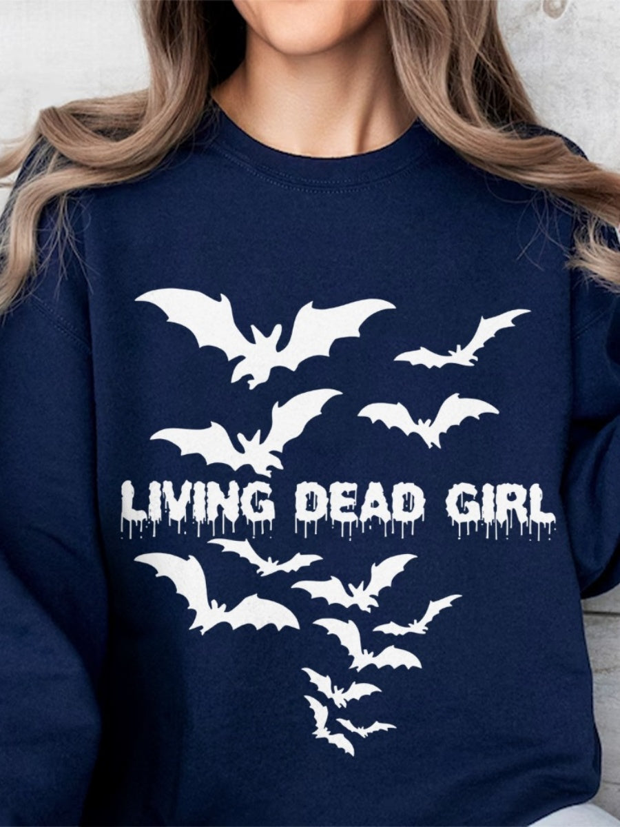 Halloween Pullover Printed Sweatshirt