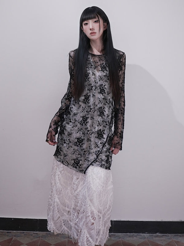 Lace Long Dress