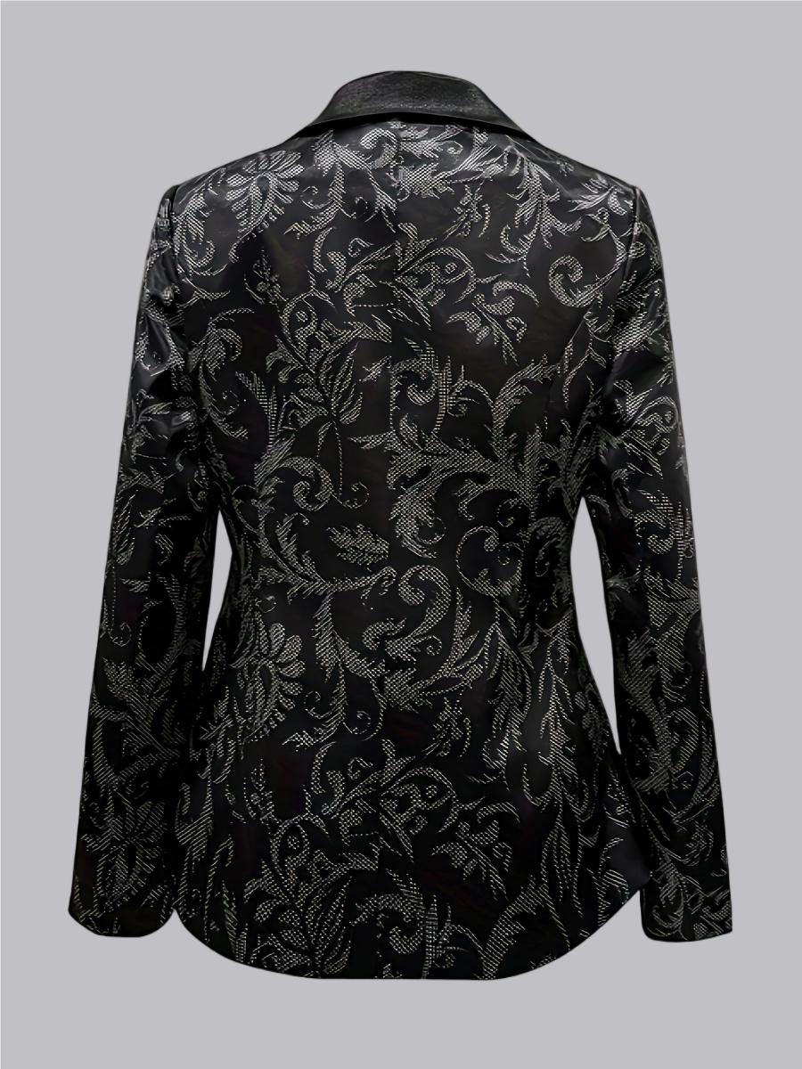 Embossed Fabric Grace Commuting Banquet Blazers
