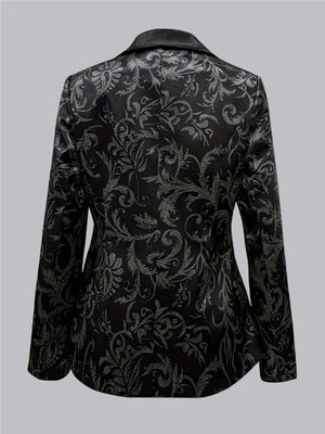 Embossed Fabric Grace Commuting Banquet Blazers