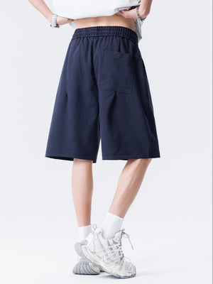 Gradient Loose-fit Leisure Five Points Shorts