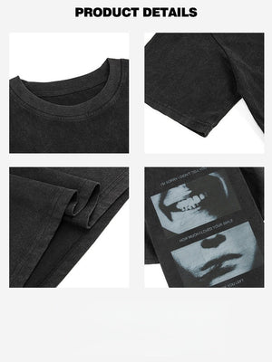 Liber Summer Neutral Printed Figure T-shirts
