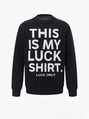 Loose Letter American Lucky Sweaters