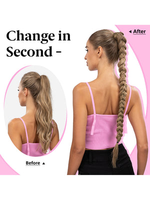 Wrapped Ponytail Wig
