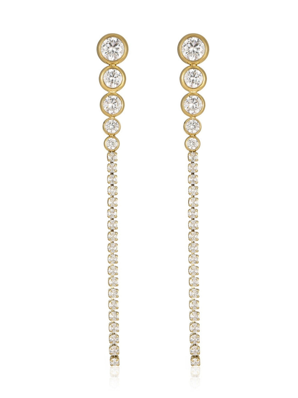 Sweet Pearl Tassel Earrings