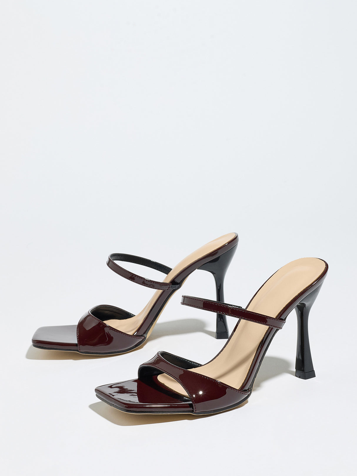 Strappy High-heeled Sandals