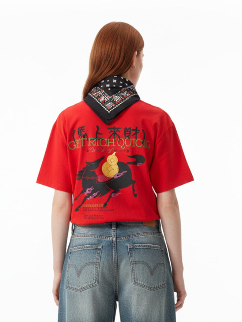 New Year Printed T-shirts