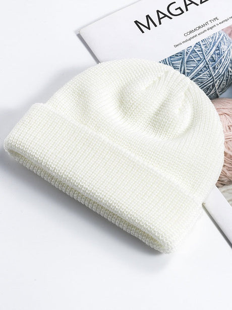 Solid Cuffed Beanie