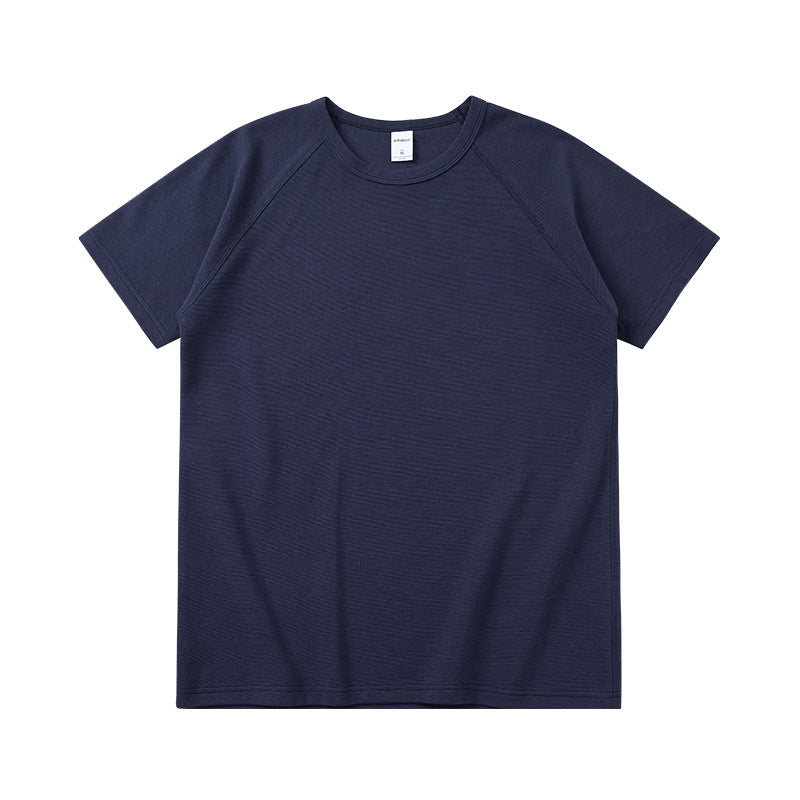 Stretch Tight Fit Navy Slim-fit T-shirts