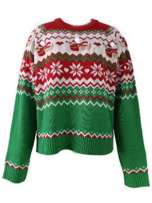 Christmas Patterns Headgear Christmas Tree Sweaters