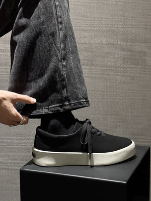 Suede Platform Sneakers