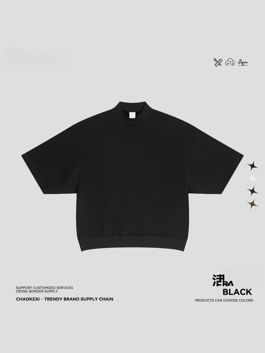 T-shirts amples BOXY de couleur unie