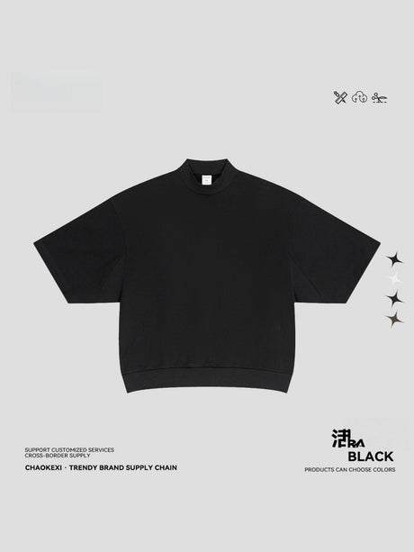 T-shirts amples BOXY de couleur unie