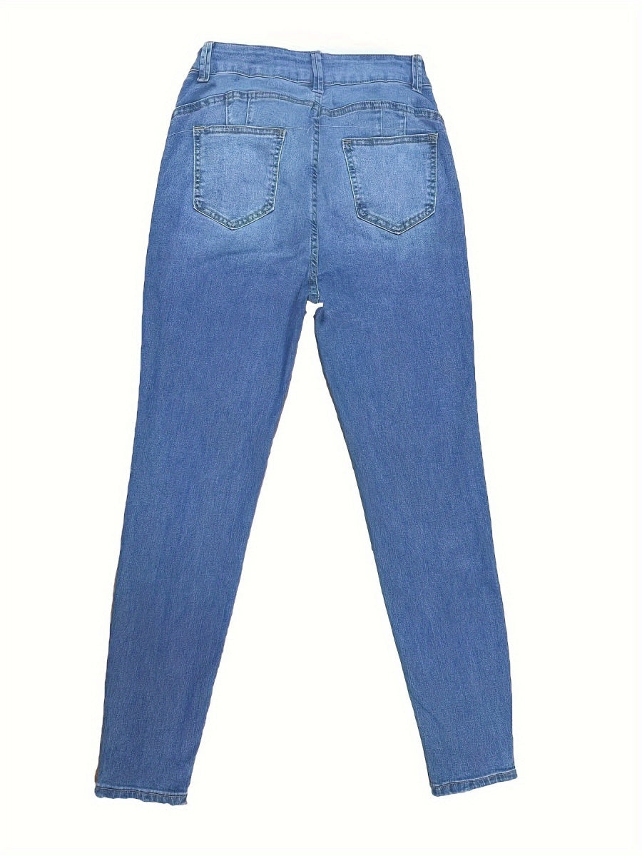 High Waist Tight Fit Slim Fit Skinny Jeans Jeans