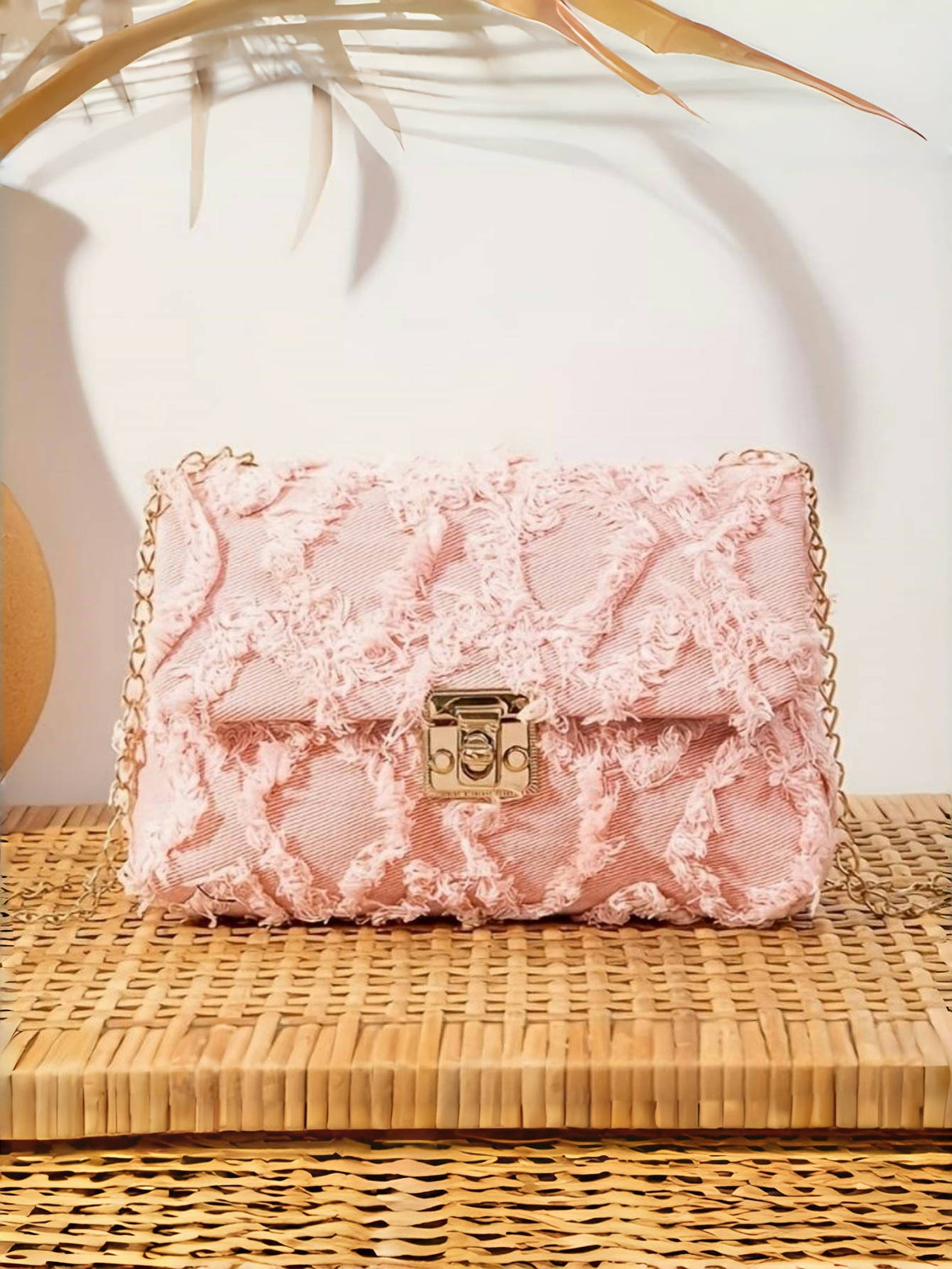 Denim Crossbody Bag