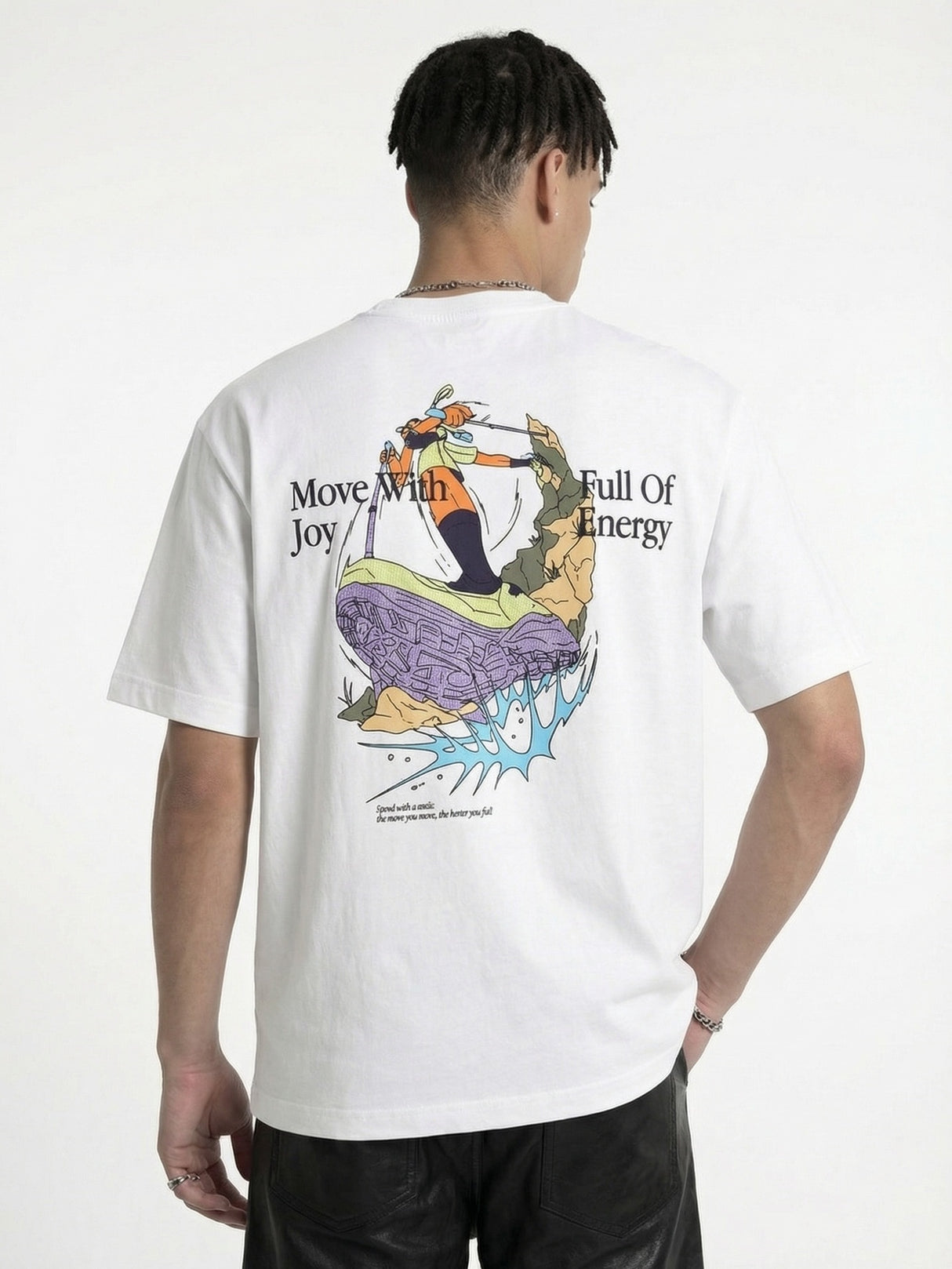 Imitation Embroidery Printed T-shirts