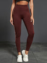 Seamless Exercise Yoga Fitness High-waisted, Tummy-flattening Elastic Pants