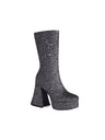 Sequined Platform High-heeled Fashion Mid-calf Boots