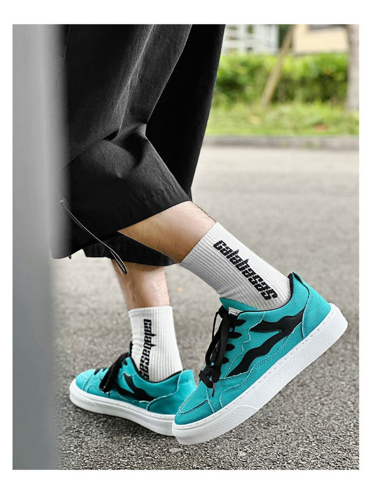 Liber Four Seasons Colorblock Men's Casual Sneakers