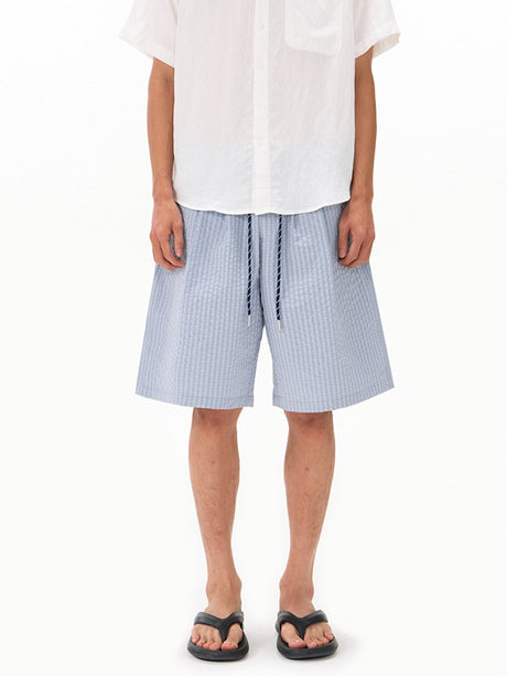 Plaid Loose-fit Five Points Shorts