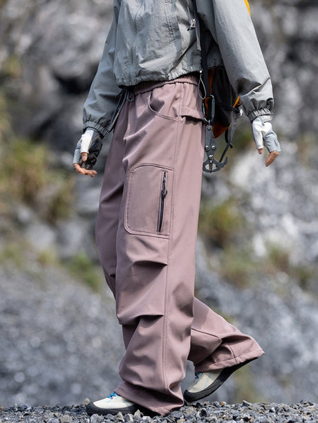 Outdoor Mountain Climbing Wear-resistant Three-proof Splashing Water On Foot Quick-drying Straight Work Pants