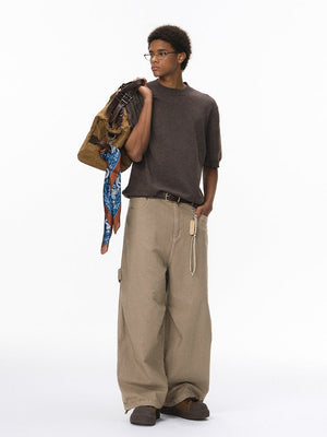 Liber Autumn Neutral wear Cargo Trousers
