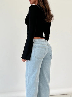 Liber Autumn Women's Mesh&Sheer Tops