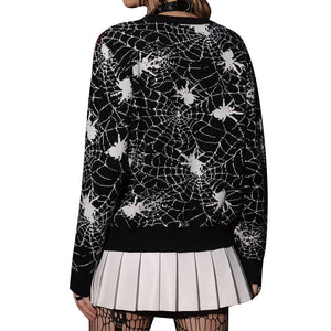 Spiderweb Pullover Sweater