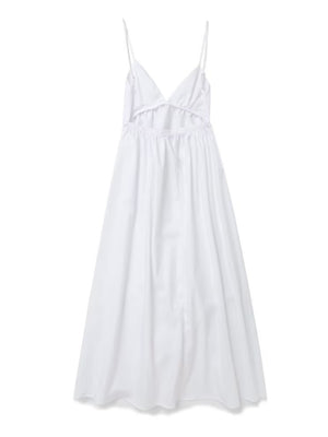 V-neck Suspenders Backless Pleats Maxi Dresses