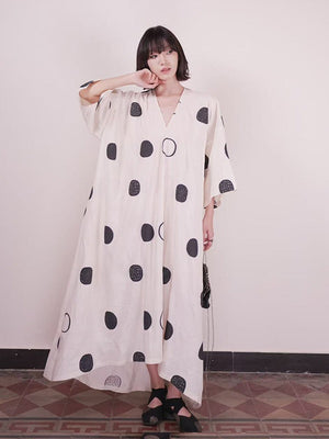 V Collar Robe