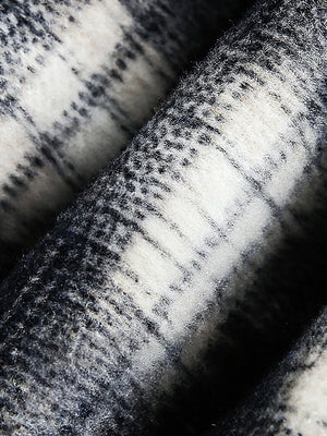 Liber Autumn Men's Pocket decoration Plaid Shirts