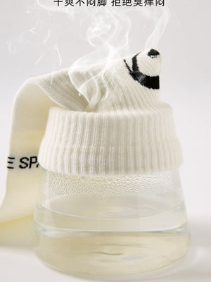 Tie-dye Moisture-wicking Breathable Crew 3-Pack Socks