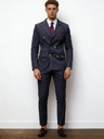 Stripes Business Dinner Wedding Suit 2-piece Sets Set