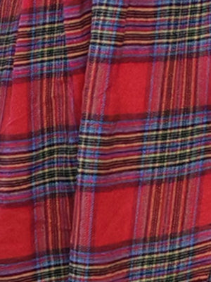 Loose Shirt Dress Shirt Collar Belt Buttons Front Western Bohemian Maxi Dress