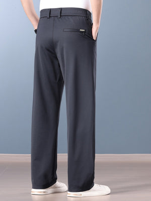 Icy Cool Non-iron Anti-wrinkle Straight-fit Pants