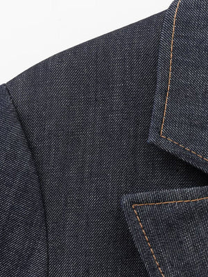 Waist-cinching Suit Jacket