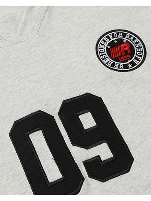 Embroidery Academic Style Patchwork POLO Shirt