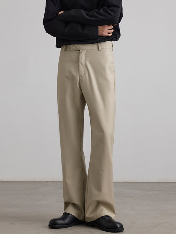 Liber Autumn Men's Solid Color Pants