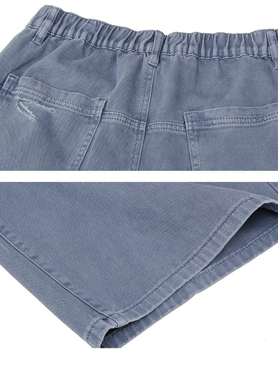 Liber Summer Neutral Hole Jeans