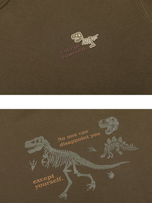 Printed Loose All-match Hoodies