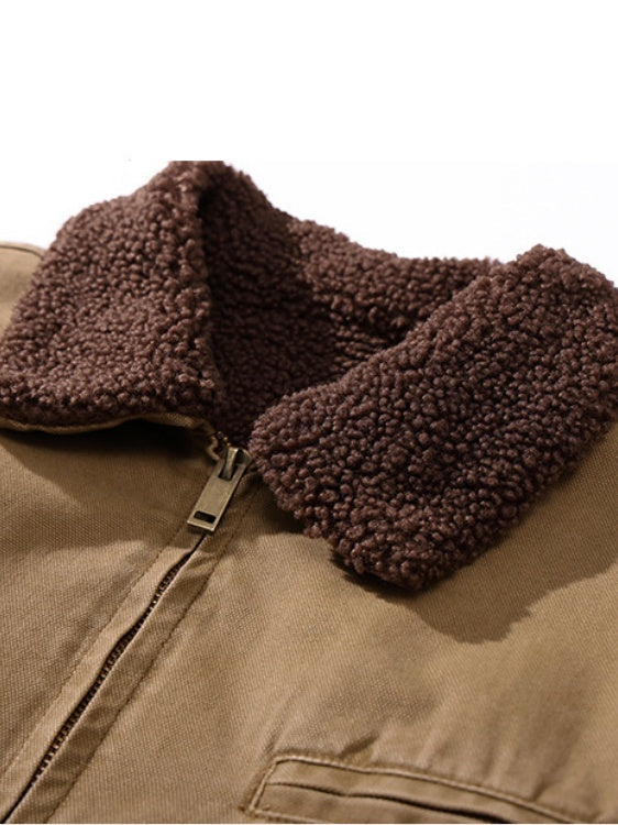 Manteau matelassé en polaire