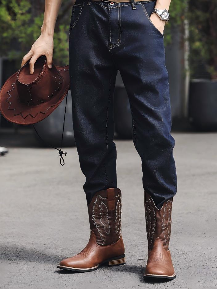 Embroidered Western Boots